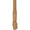 Ekena Millwork Kennewick Timber Gable Bracket, Western Red Cedar, 48"W x 30"H x 3 1/2"D x 5 1/2"F, 15/12 Pitch GBW048X30X0406KEN00SWR - alternate 4
